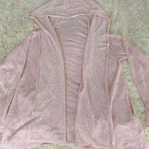 Soft Pink Lululemon Cardigan